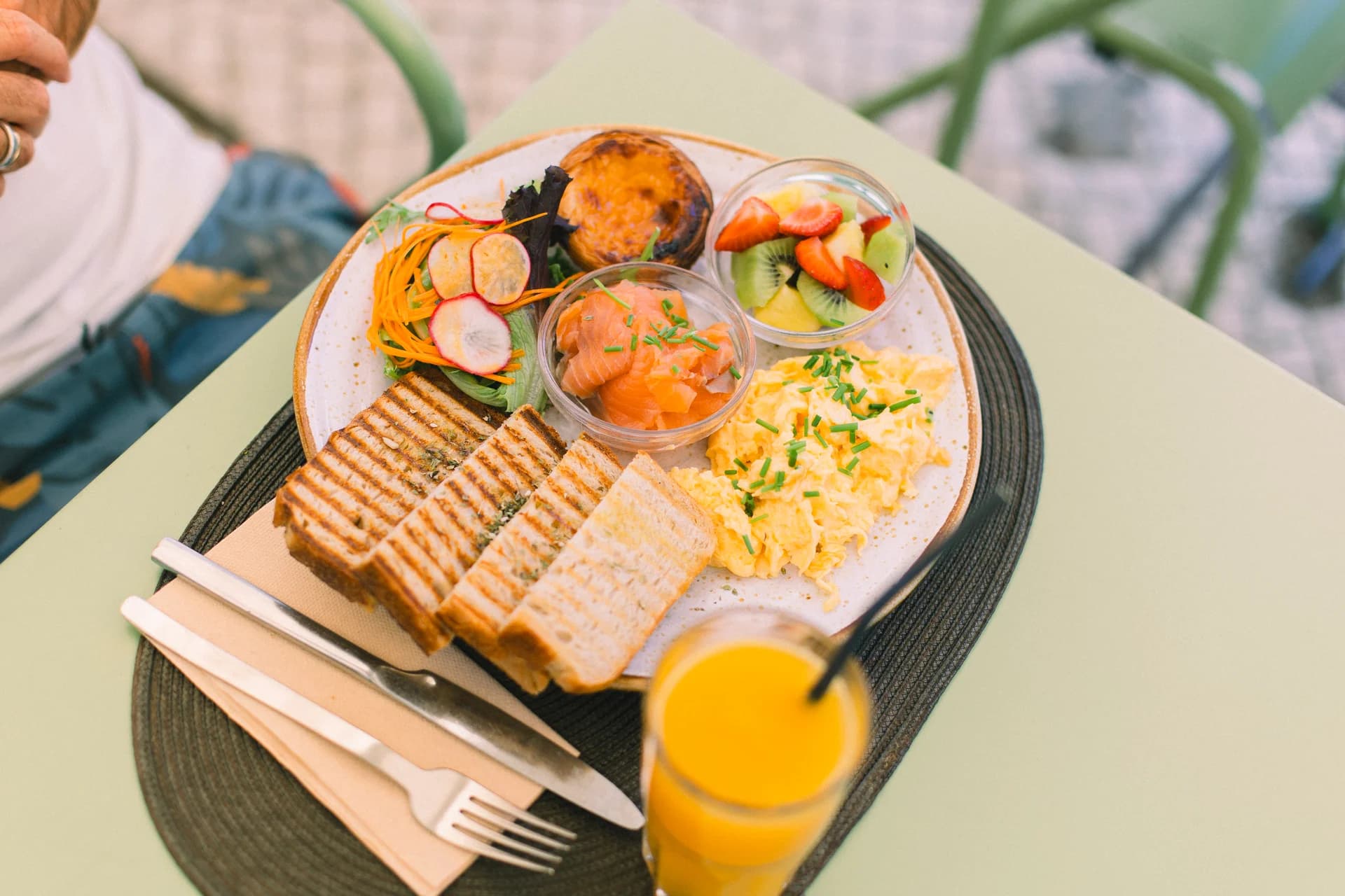 Brunch de salmón