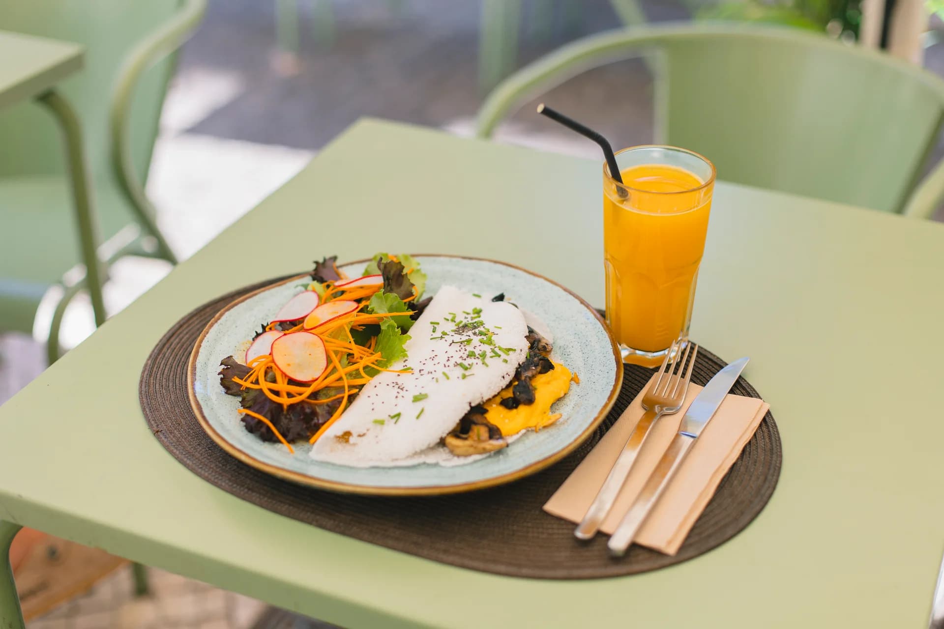 Tapioca con huevo